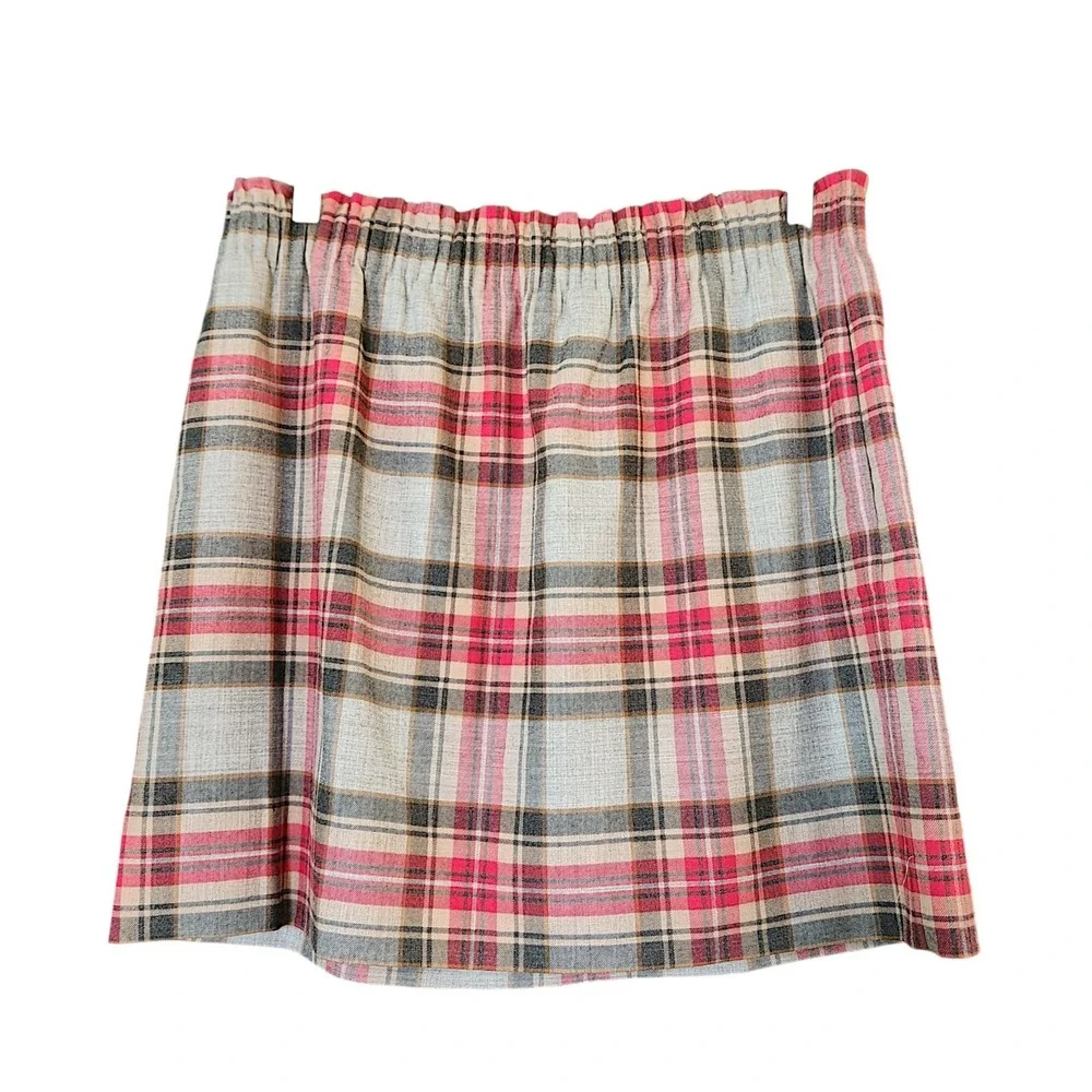 J. Crew Plaid Sidewalk Skirt Women Sz 14‎ (32
